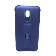 Silicone Case Motomo With Finger Ring For Samsung Galaxy J7 2017 J730 Blue